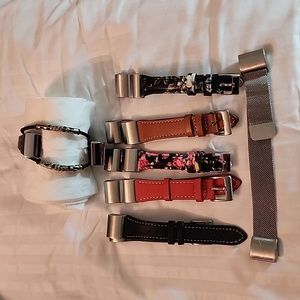 Fitbit Charge 2 bands with bonus screen protectors and charging cable